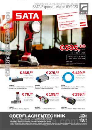 Flyer RAGFA SATAexpress Herbstaktion Seite01 09 2023