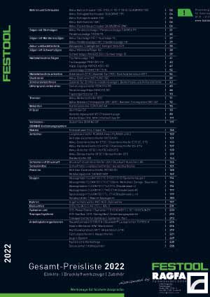 Festool 2022